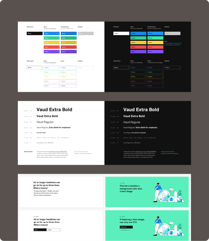 Plaid design system — Threads