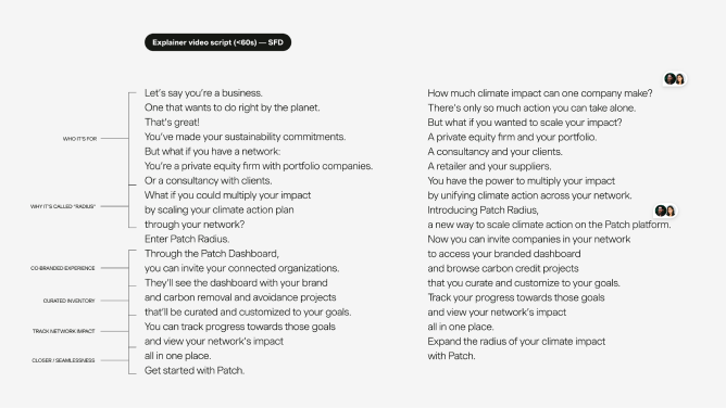 Radius script first draft