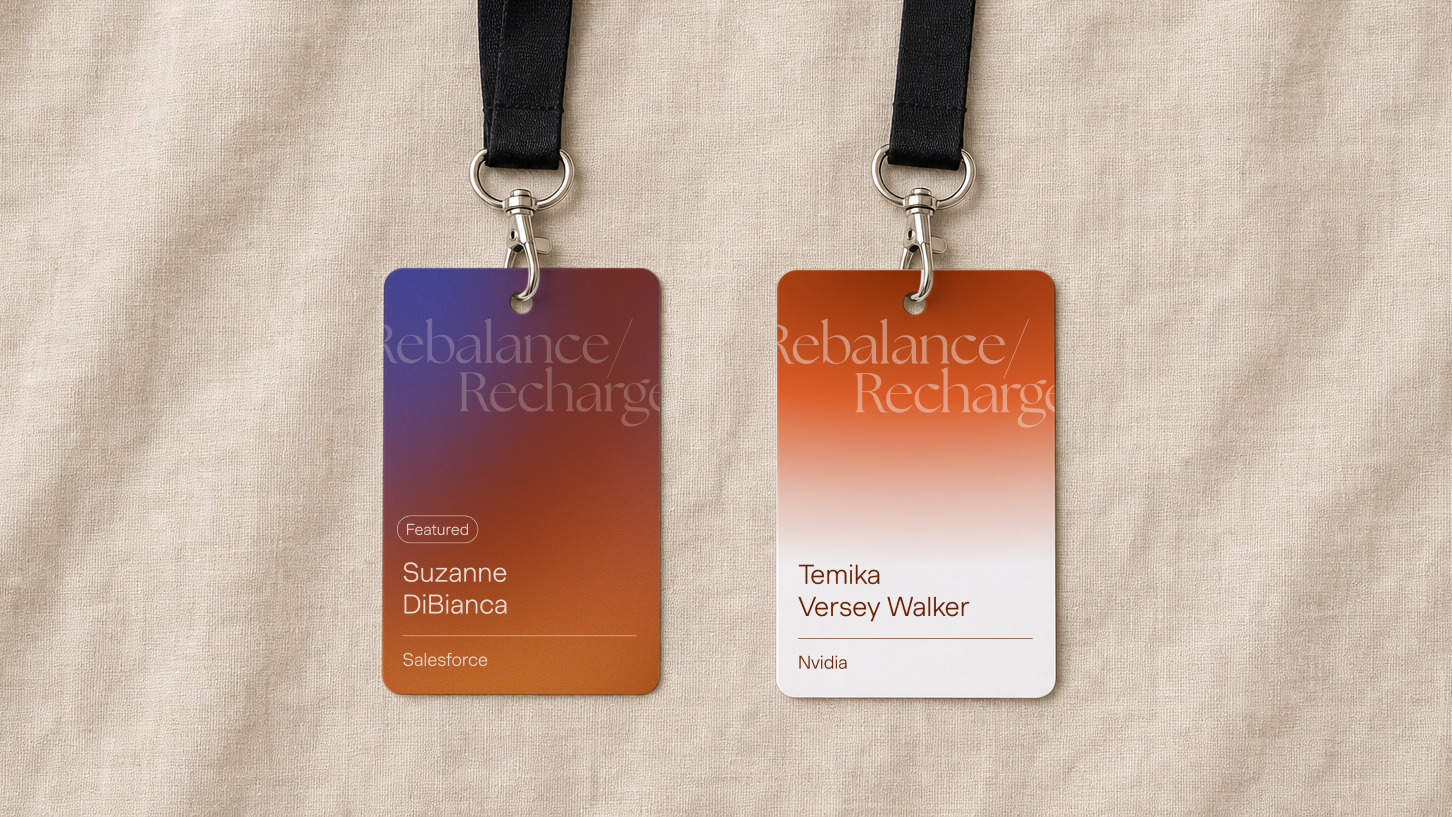 Rebalance event badges