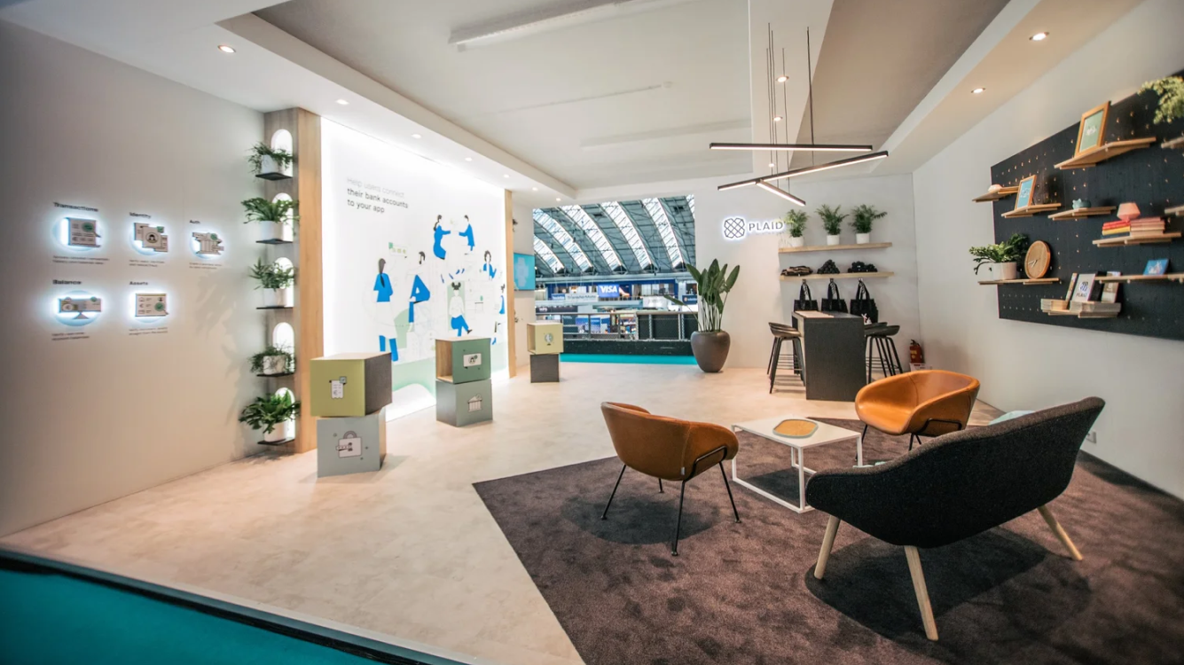 Plaid: Money20/20 booth, Amsterdam